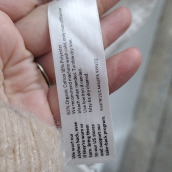 Nwt Eileen Fisher white hooded long jacket size large - Picture 14 of 14